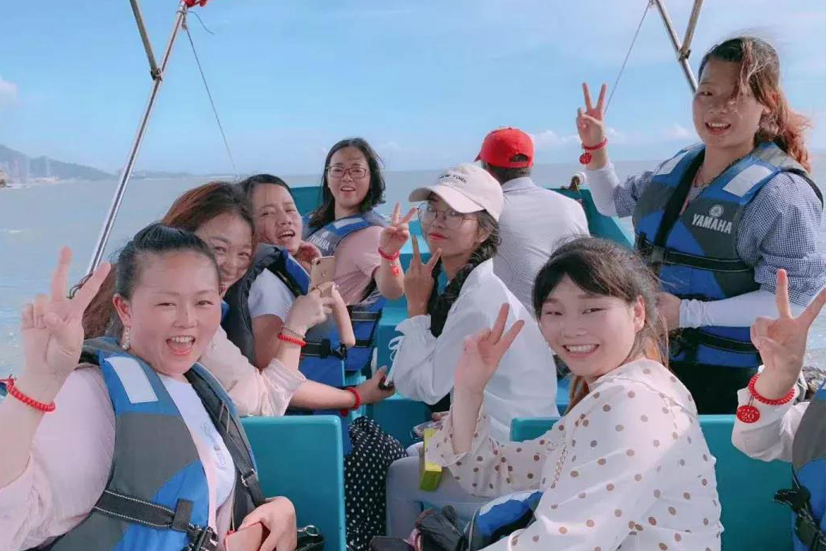 Outdoor activities in Xunliao Bay, Huizhou