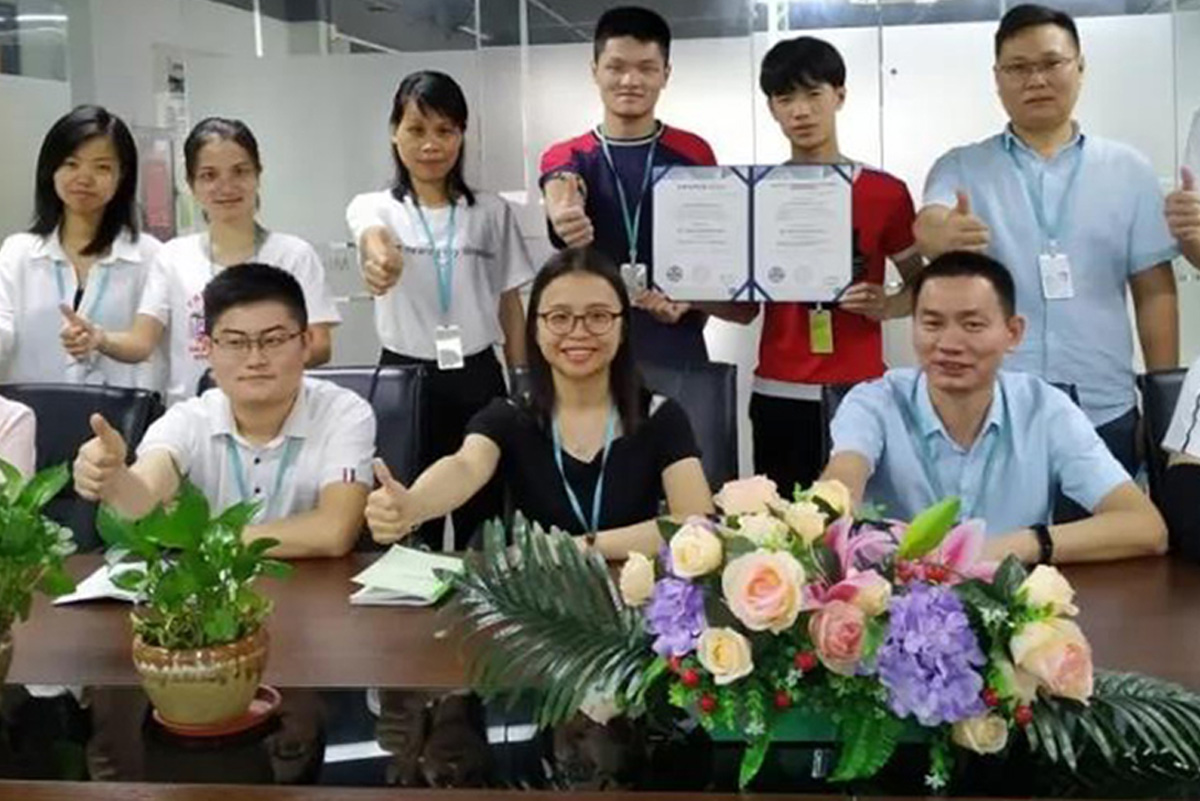 Through ISO9001:2015 quality management system certification